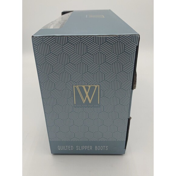 Wayland Square Women's Memory Foam Slippers, size s( 7-8) black - Picture 2 of 5